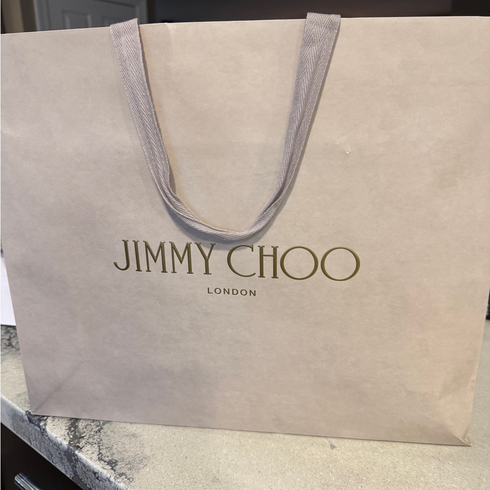 Large Jimmy Choo shopping bag